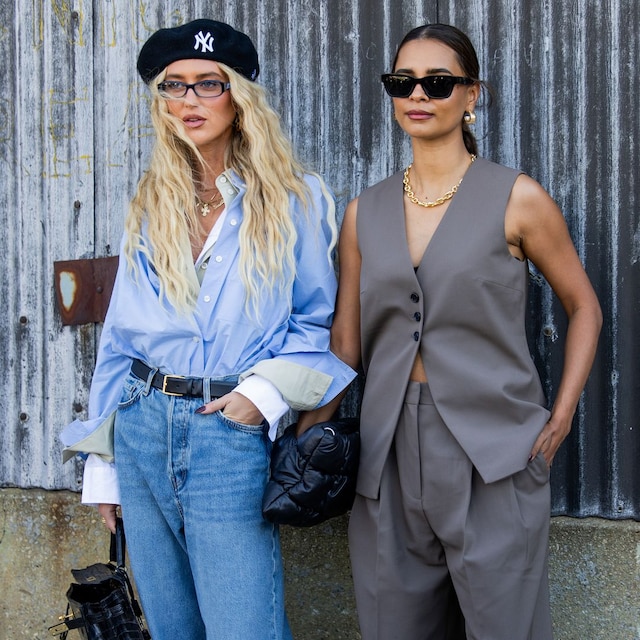  Emili Sindlev y Emelie Lindmark en nueva york fashion week