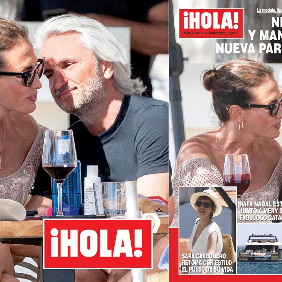 En ¡HOLA!: Nieves Álvarez y Manuel Broseta, nueva pareja sorpresa