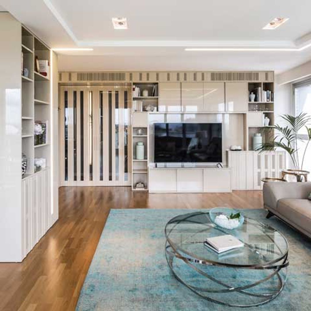 Un piso con estilo y un encantador aire italiano, cómodo para vivir y disfrutar en familia