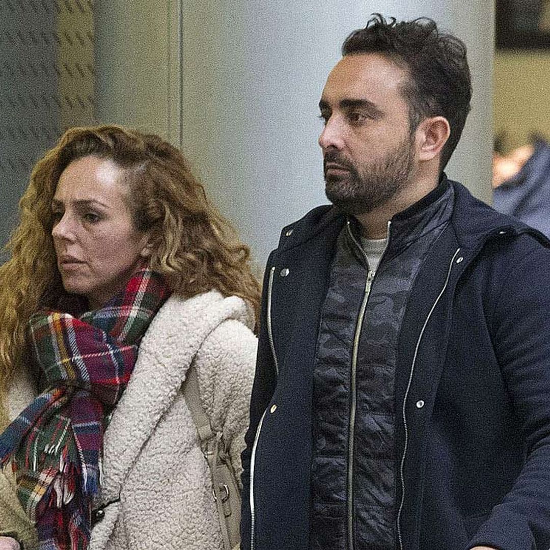 Fidel Albiac no ha acompañado a Rocío Carrasco a su entrevista