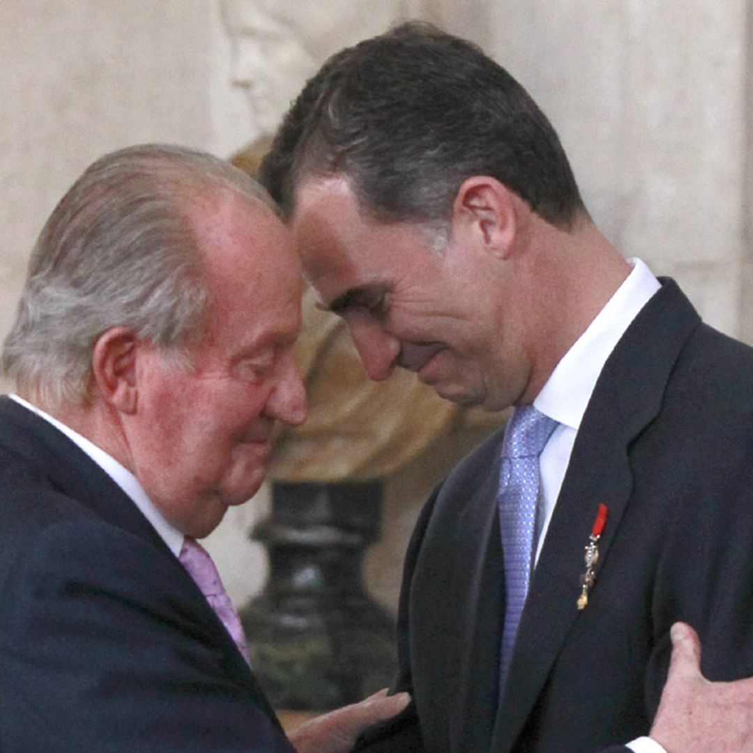 Recordamos los gestos más memorables de la ceremonia de abdicación hace cinco años