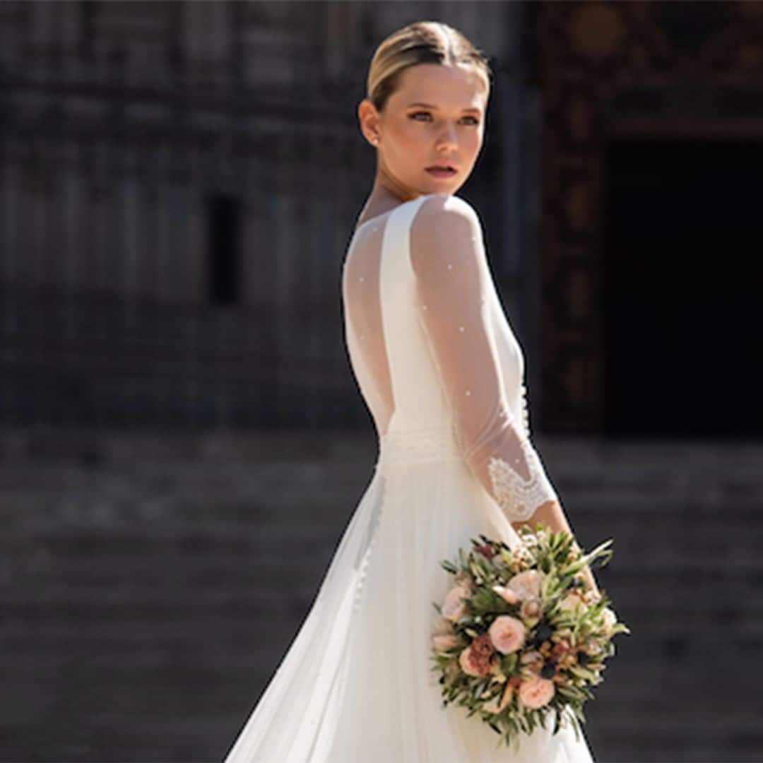10 vestidos clásicos para novias que no quieren renunciar a lo tradicional