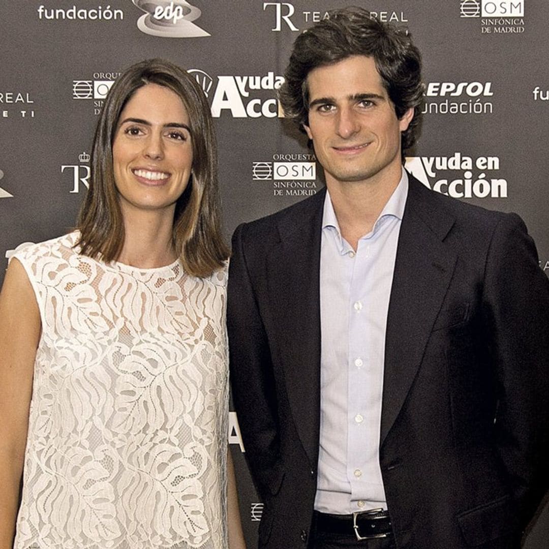 Sofía Palazuelo reaparece en la ópera, junto a su marido, tras el bautizo de su hija