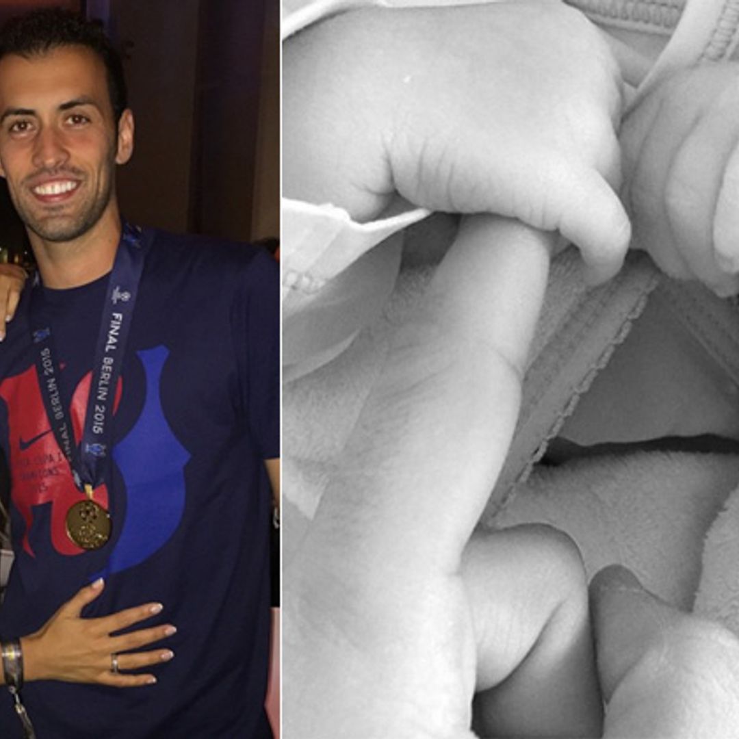 ¡Sergio Busquets y Elena Galera han sido papás!