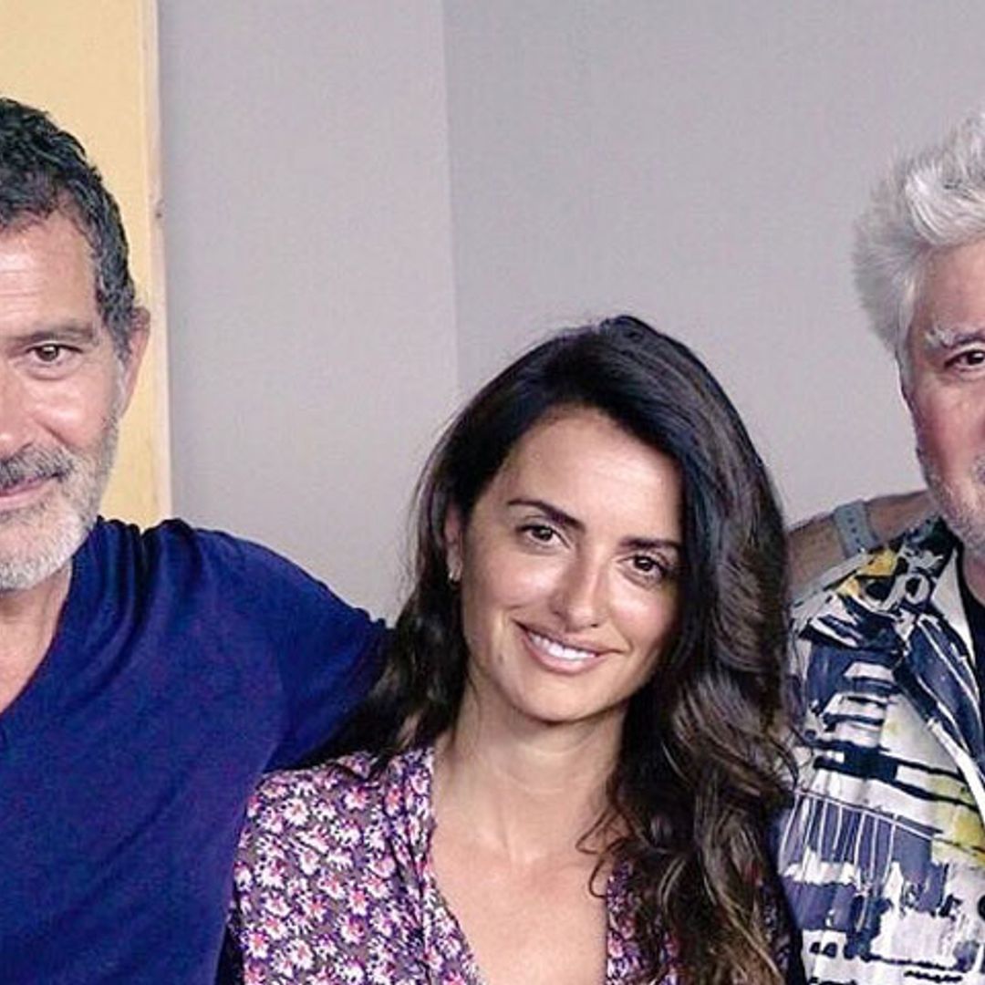 Antonio Banderas, Penélope Cruz y Pedro Almodóvar, el encuentro más esperado
