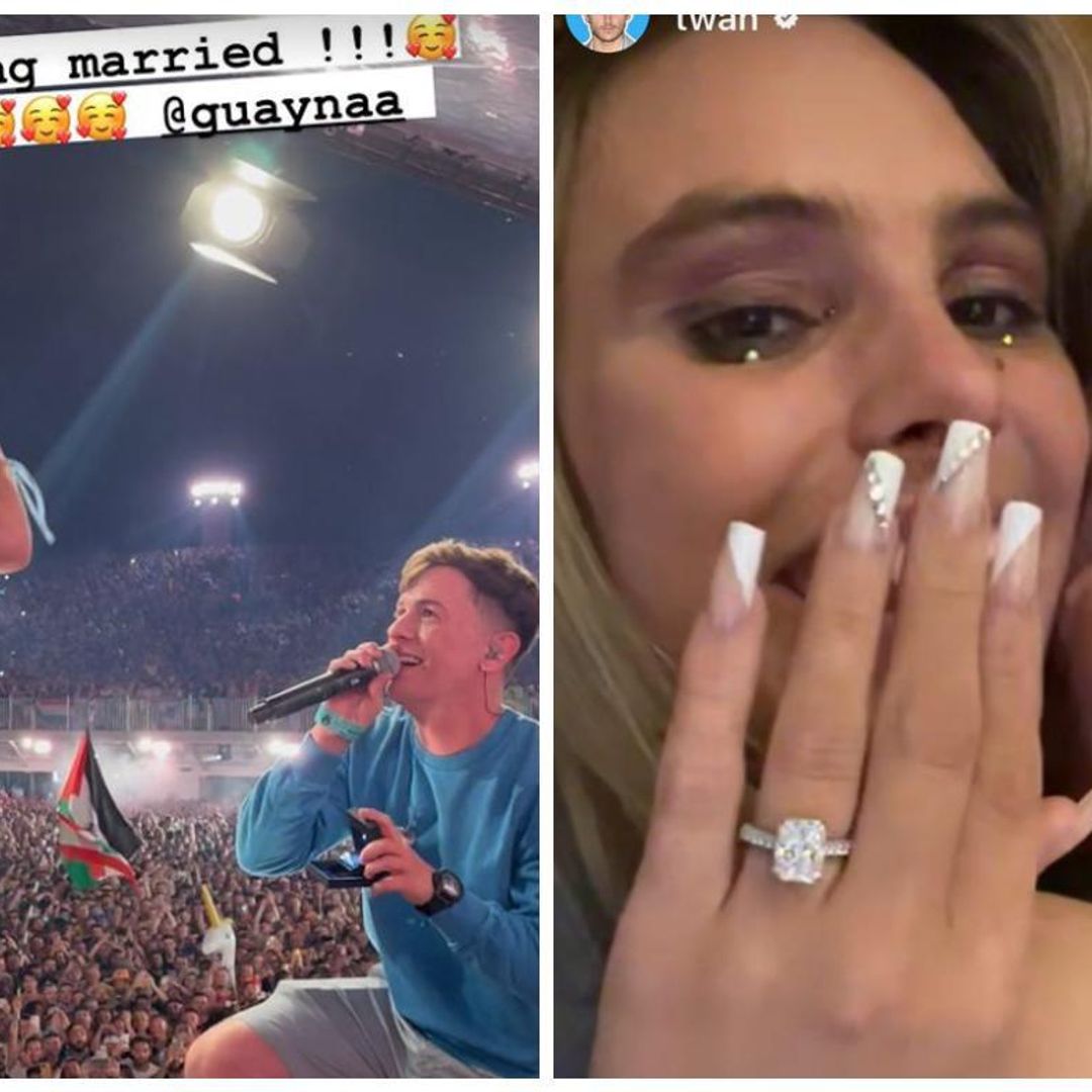 Lele Pons y Guaynaa se comprometen; él le pide matrimonio en pleno concierto