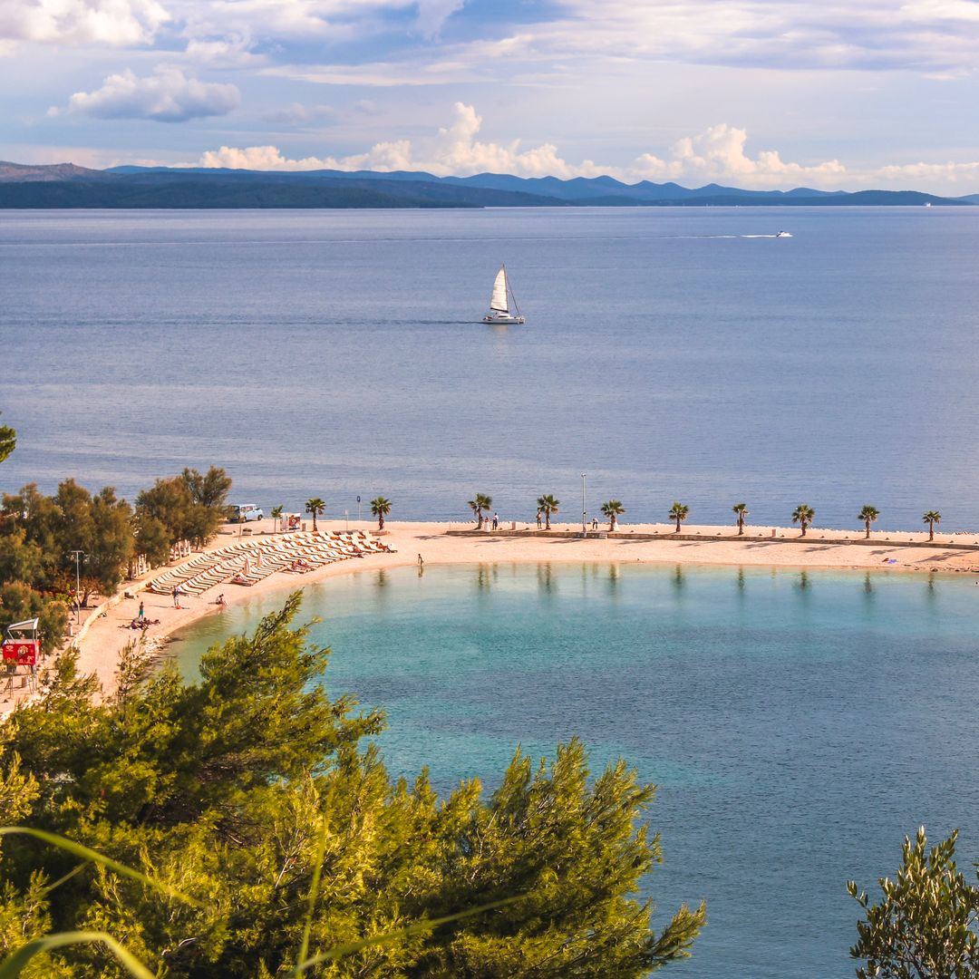 Playa Kasjuni, Split, Croacia