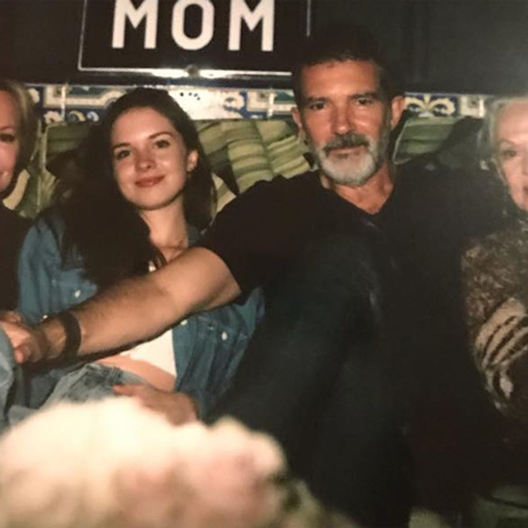Antonio Banderas y Melanie Griffith, juntos de nuevo en el cumpleaños de Stella del Carmen