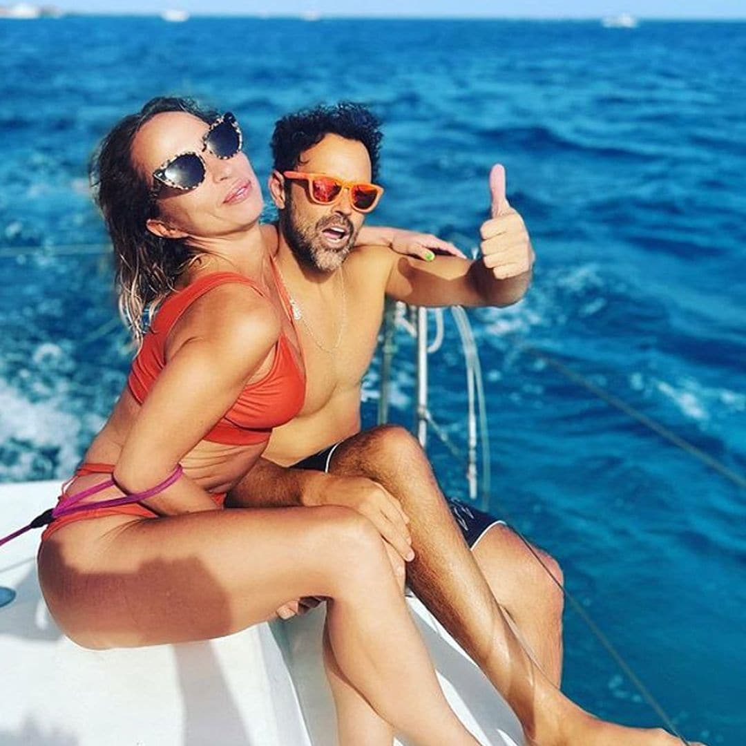 María Patiño, a sus 51 años, causa sensación en biquini durante sus vacaciones en Fuerteventura