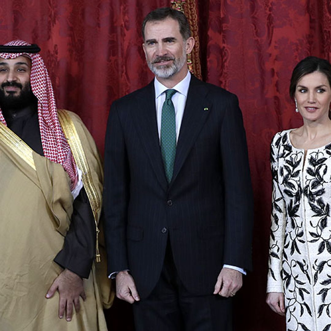 Así es el Príncipe heredero de Arabia Saudí, con el que Felipe VI y la reina Letizia han almorzado hoy