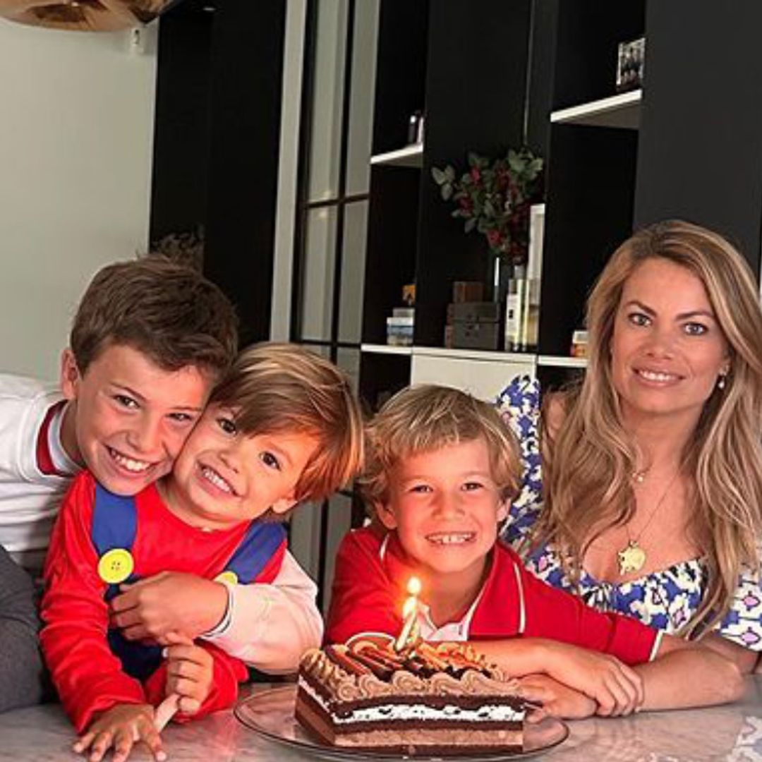 Carla Goyanes y su familia se reúnen para celebrar por todo lo alto el cumpleaños del más pequeño de la casa