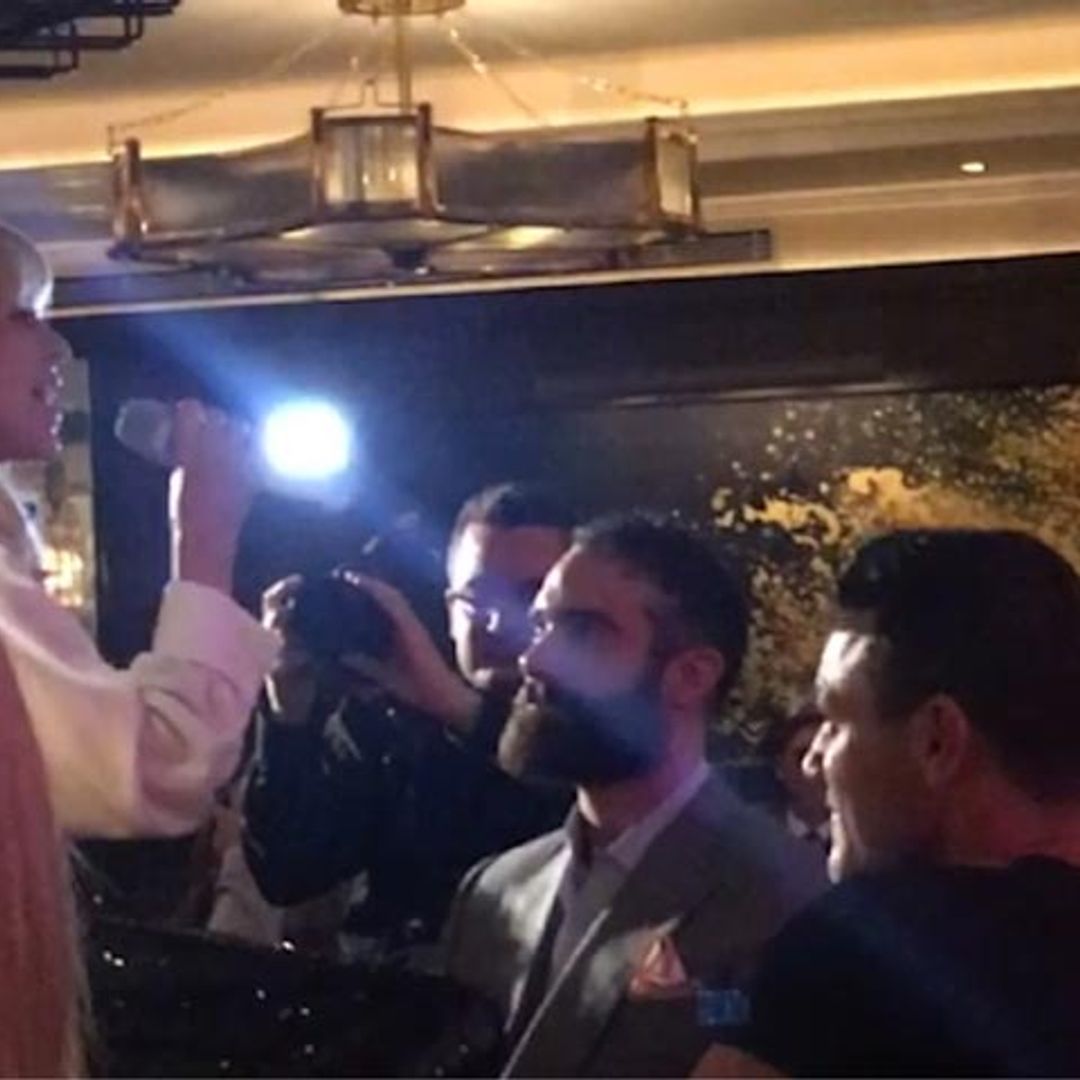Así de cariñosos se mostraban Kylie Minogue y su ex hace sólo dos meses