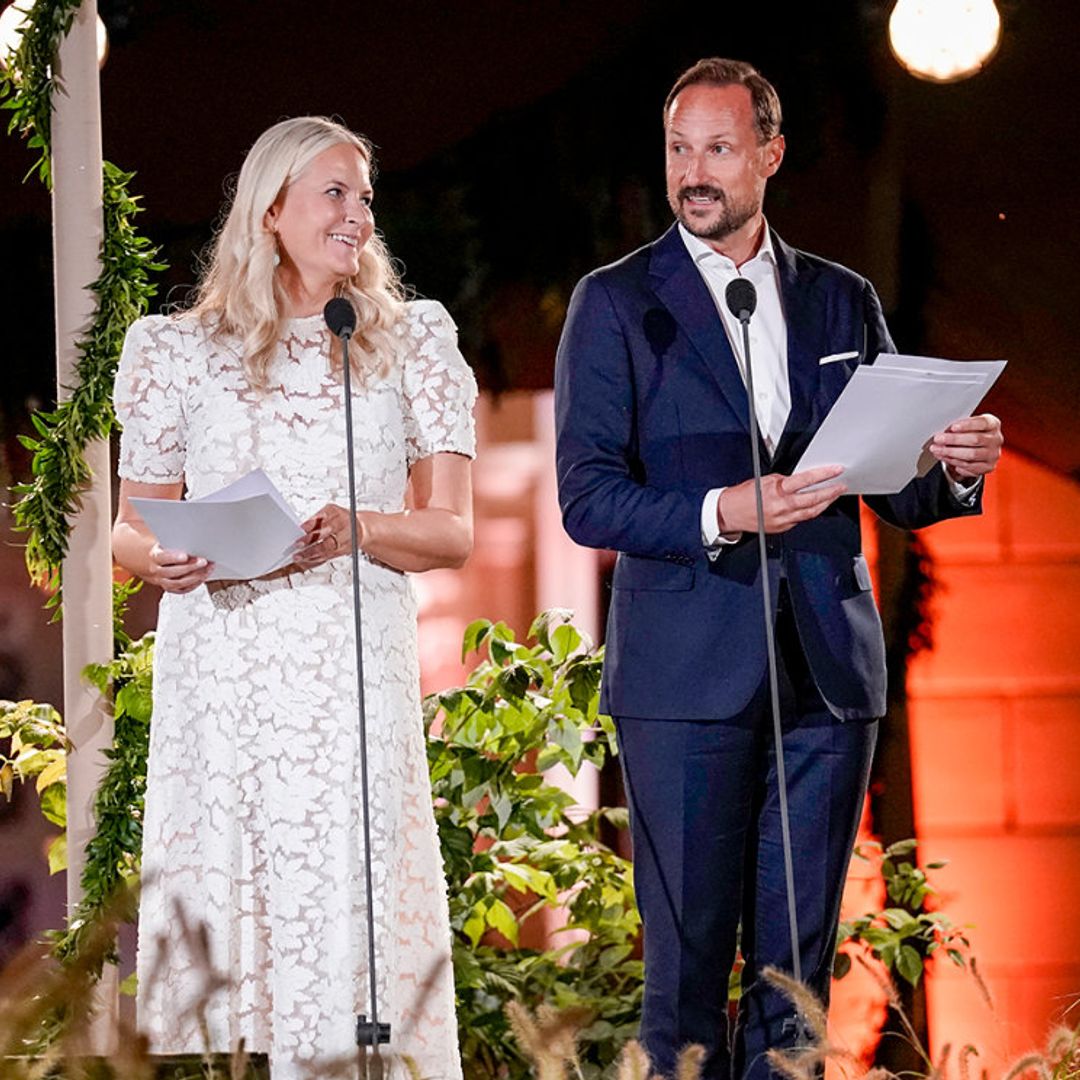 Todos los detalles de la espectacular fiesta de Haakon y Mette-Marit de Noruega en el Palacio de Oslo