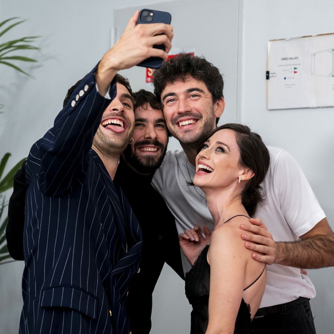 Las mejores fotos del reencuentro de los Alcántara horas antes del adiós definitivo de 'Cuéntame'