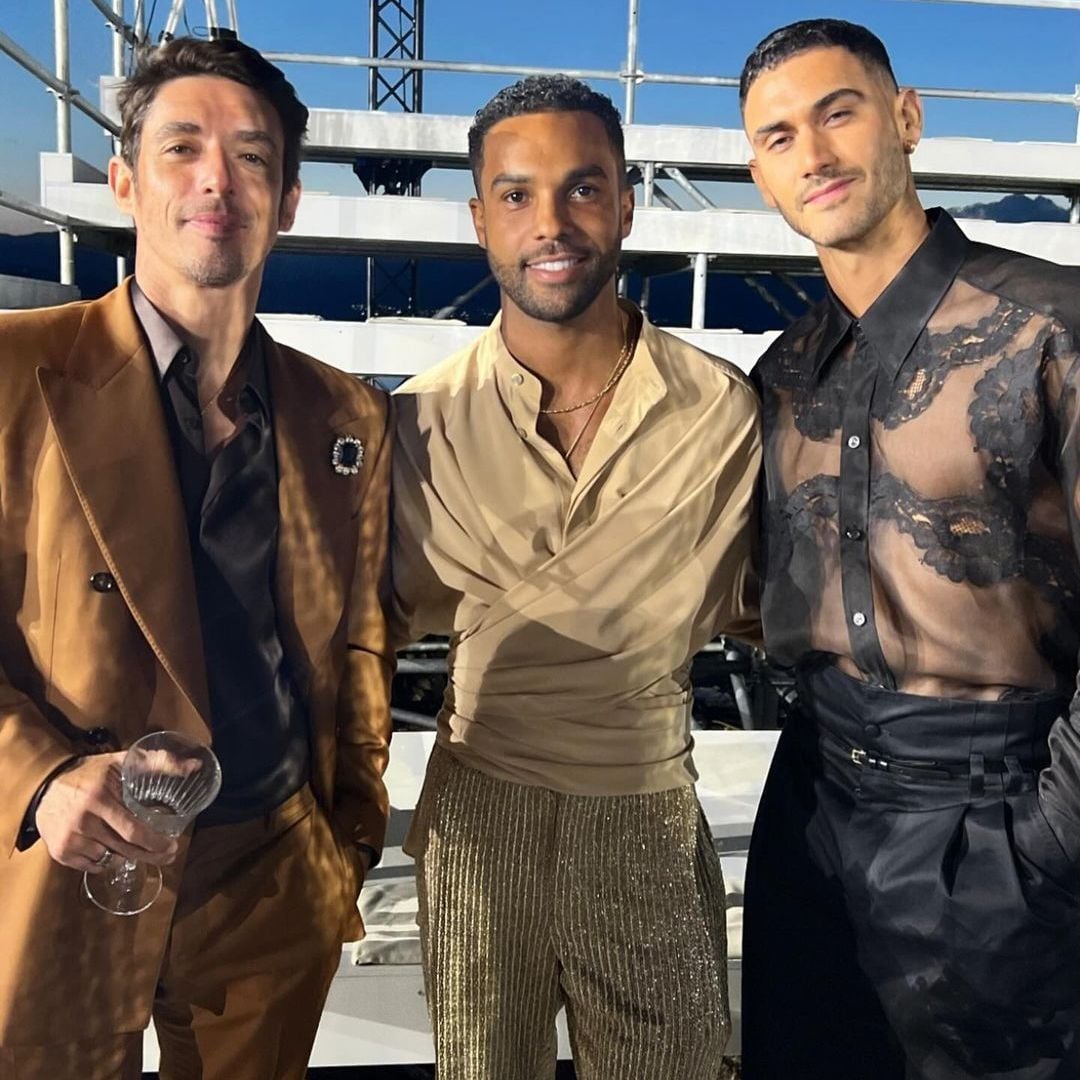 Alberto Guerra y Alejandro Speitzer destacan entre los invitados al desfile de Dolce&Gabbana
