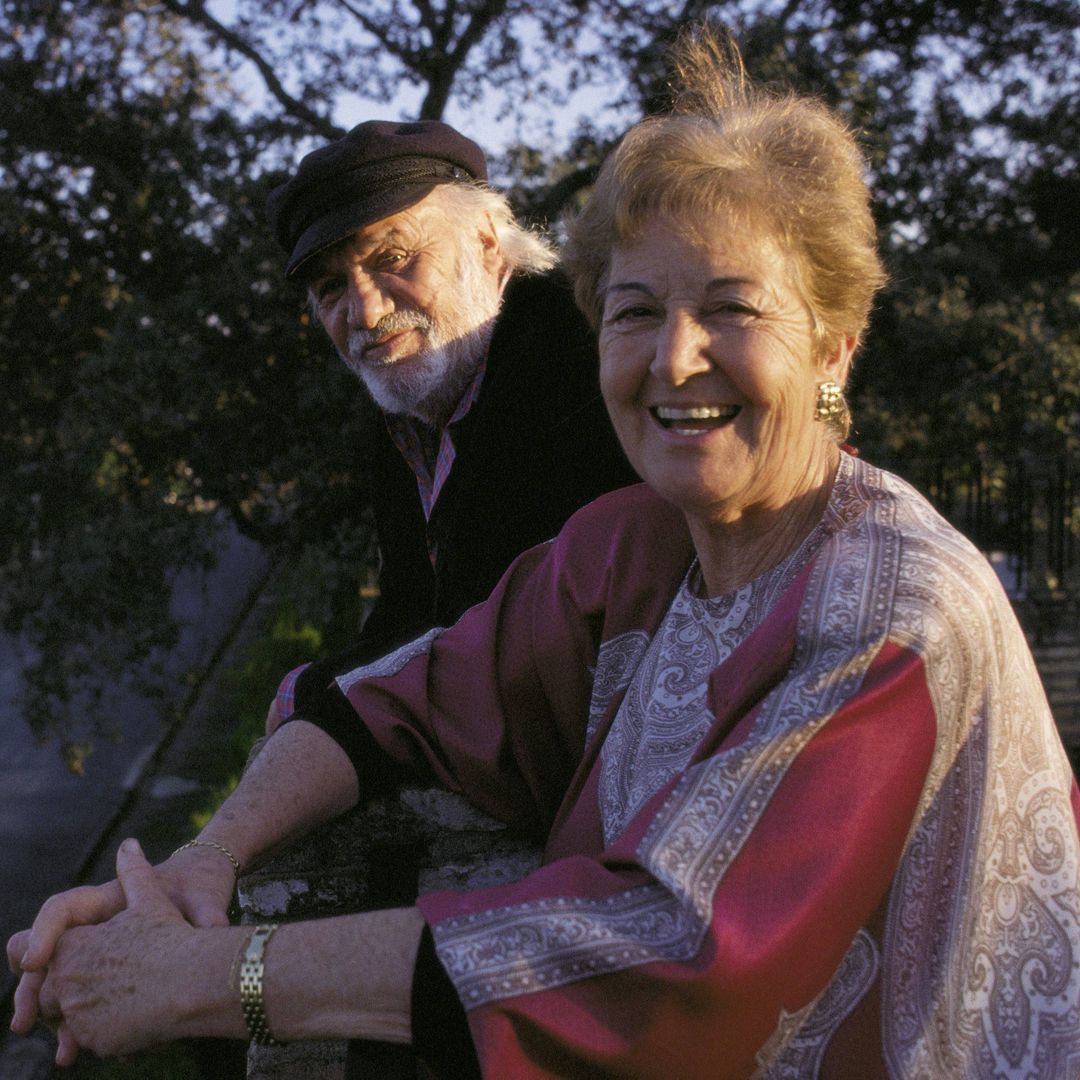 Francisco Rabal y su mujer Asuncion Balaguer