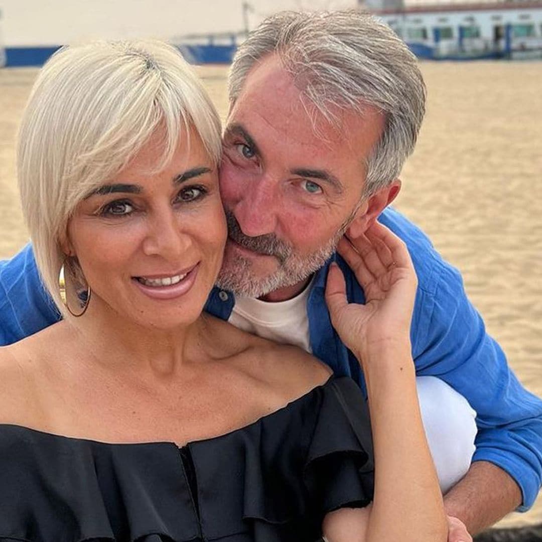 Ana María Aldón, exmujer de Ortega Cano, se compromete con su nuevo novio un año después de su separación