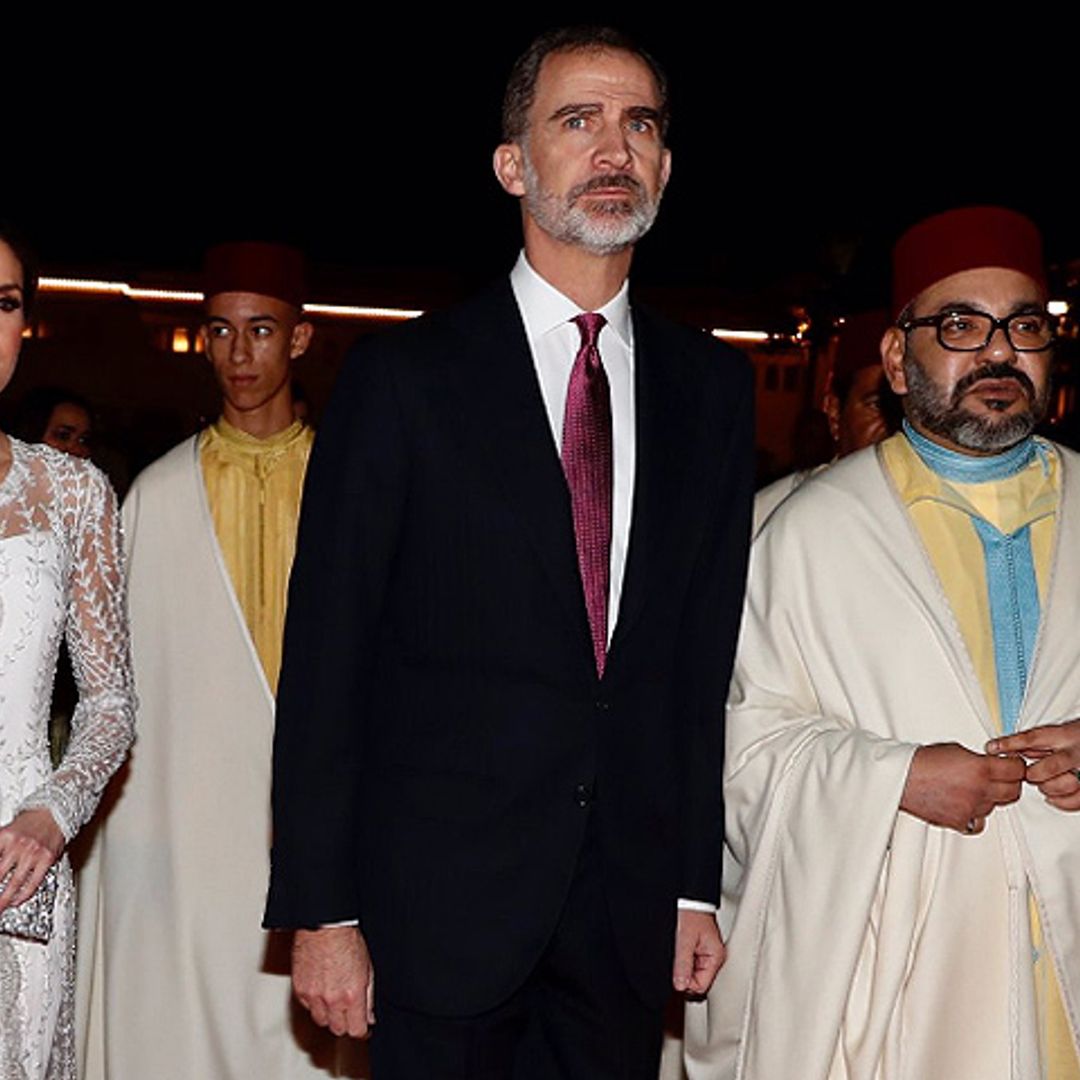 El Palacio de Rabat se viste de gala para recibir a don Felipe y doña Letizia