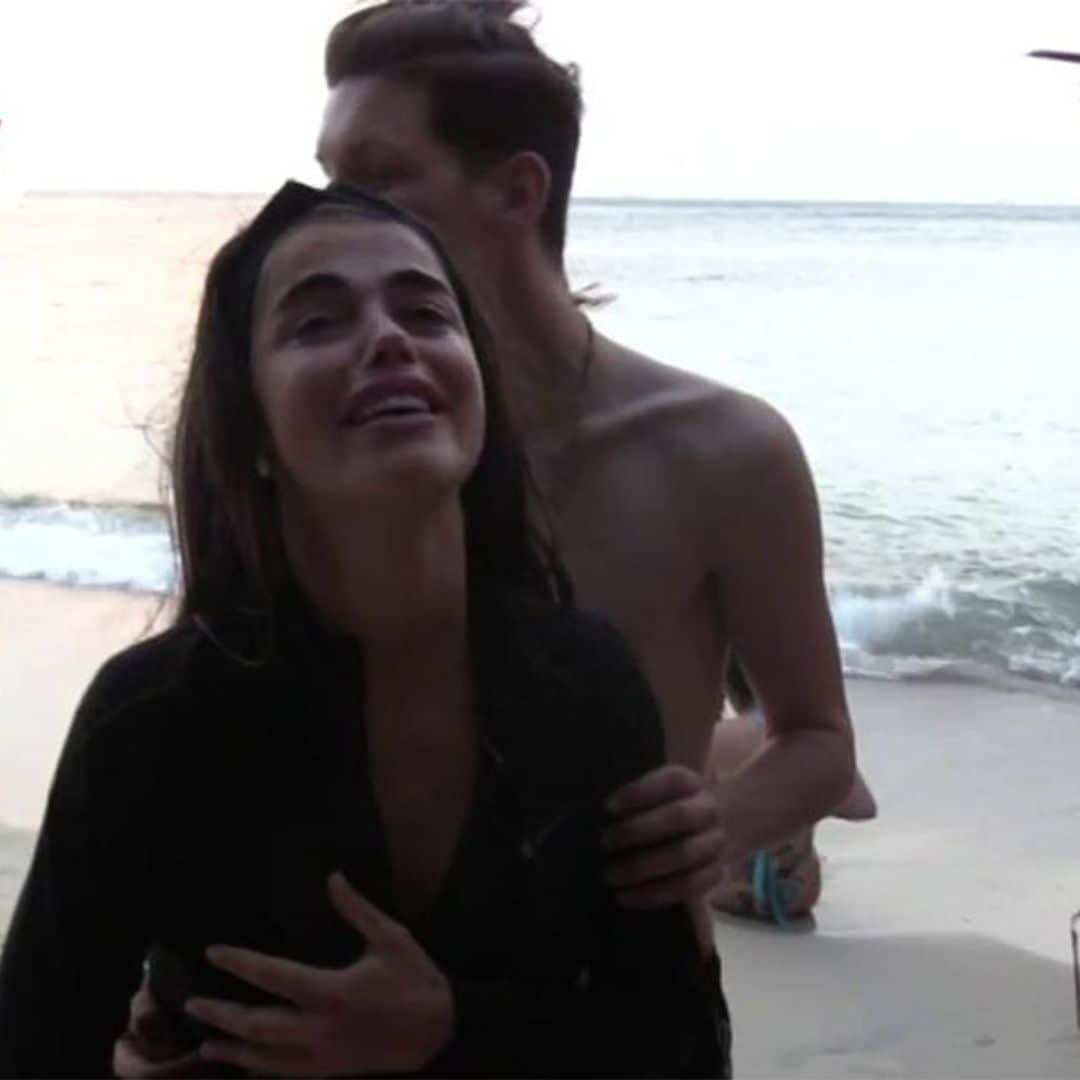 Violeta Mangriñán, al límite en 'Supervivientes'