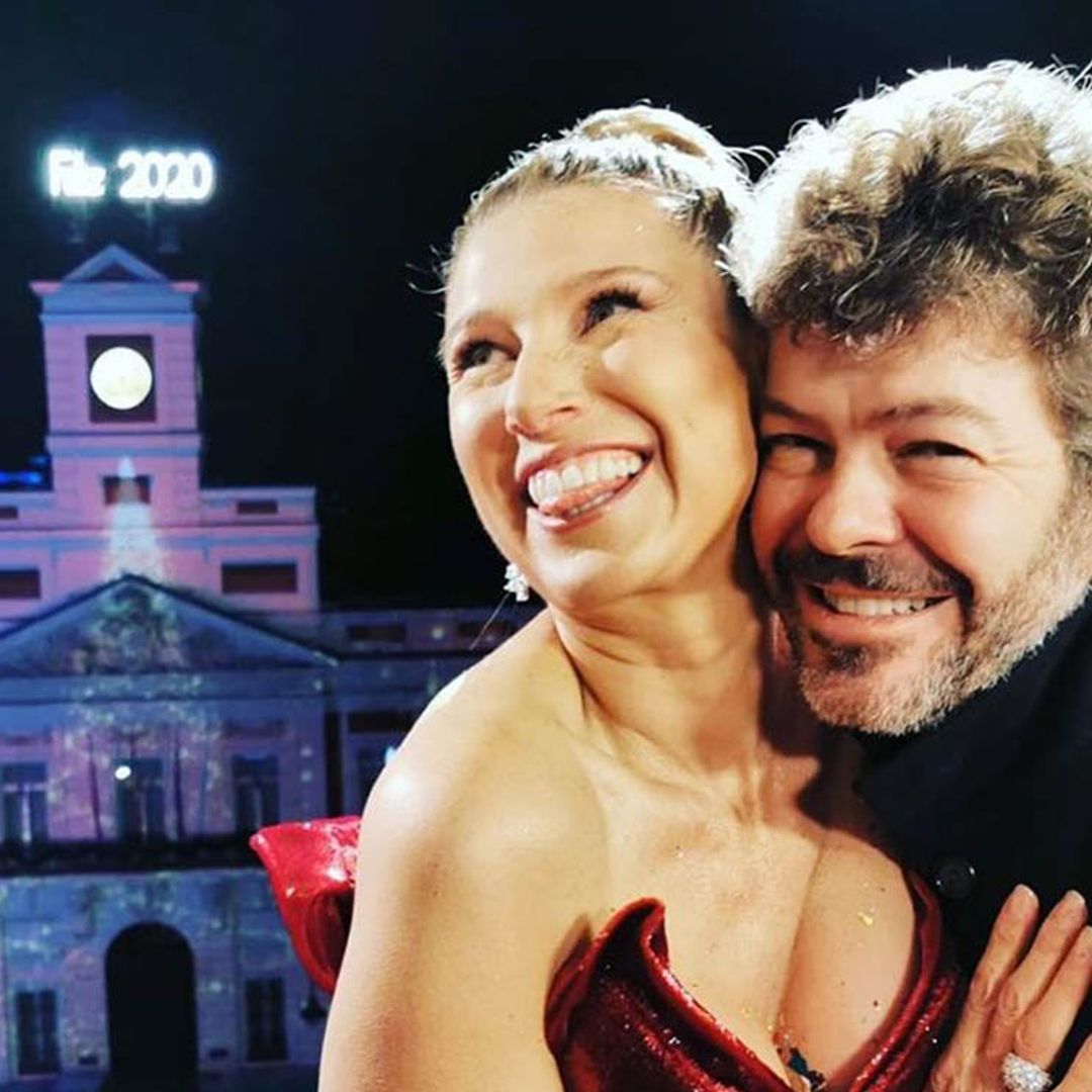 Una romántica felicitación y abdominales en el camerino: así vivieron las presentadoras de las campanadas la última noche del año