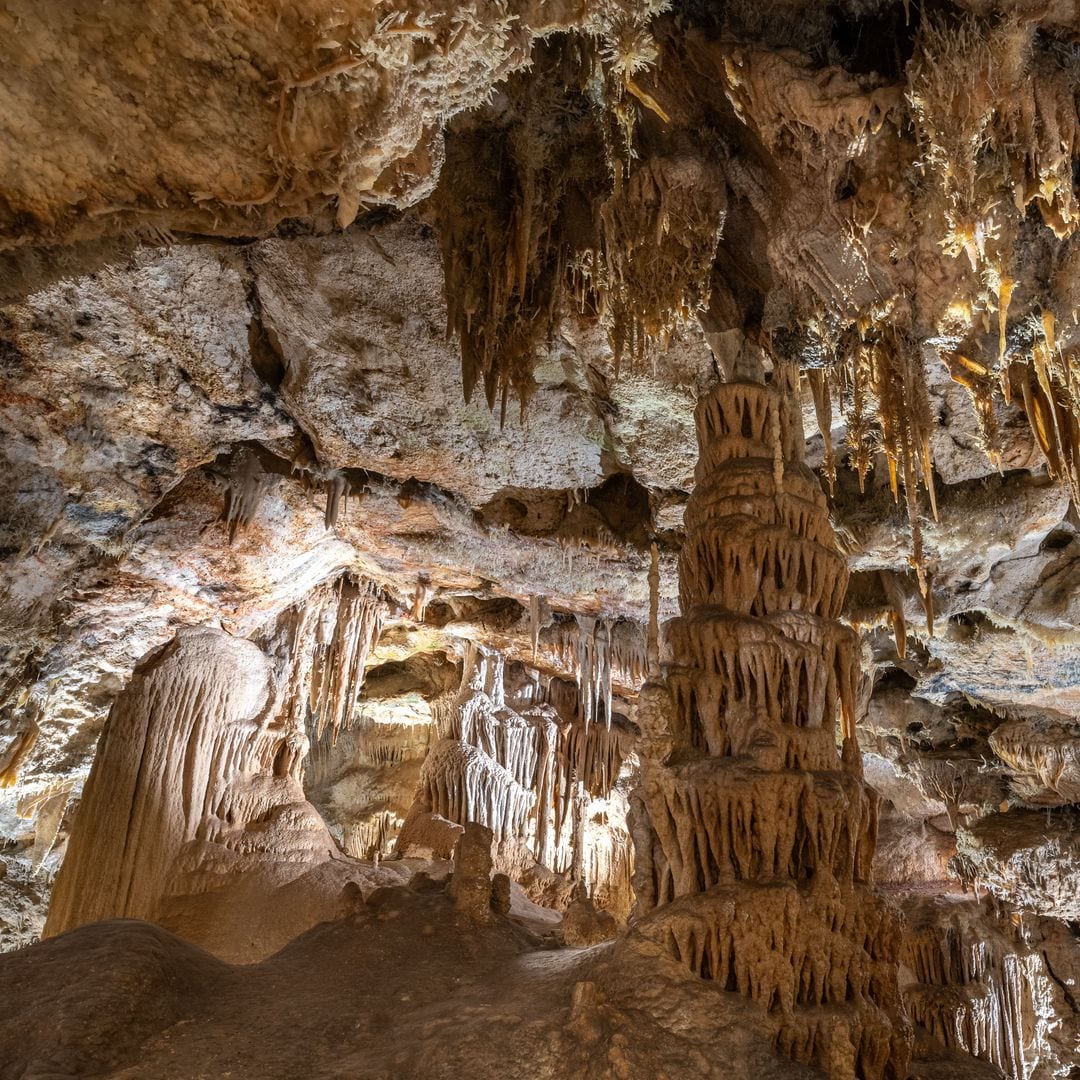 Grutas de Cristal en el pueblo de Molinos, en Teruel