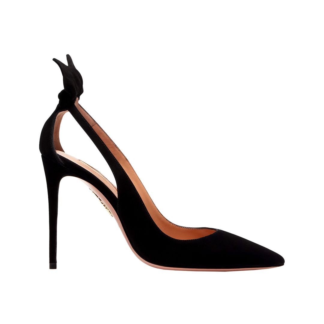Zapato de tacón (715 €), de Aquazzura
