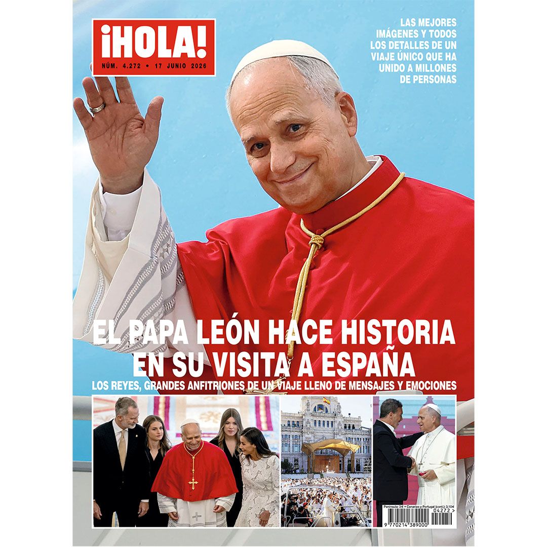 Un número histórico de ¡HOLA! para coleccionar: las mejores imágenes, todos los detalles y los mensajes de la visita del Papa
