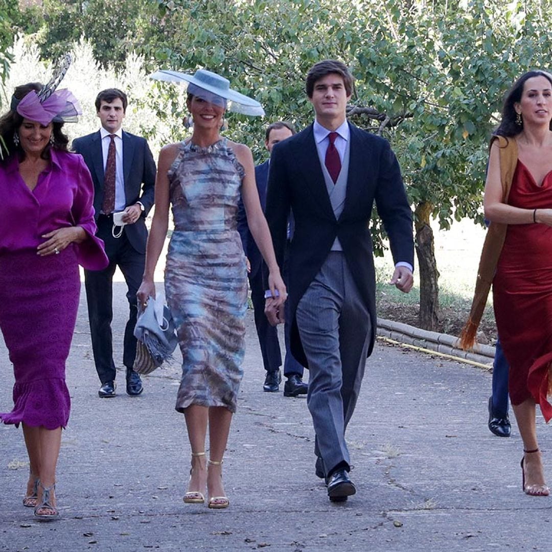 Recordamos quién es quién en la familia Corsini el día de la boda de Borja, hermano de la condesa de Osorno