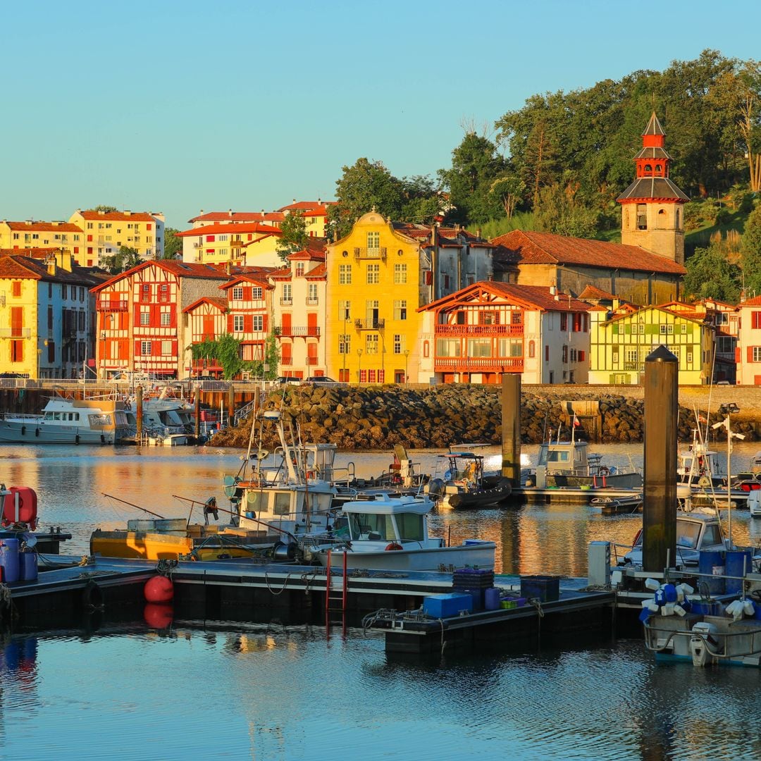 Antiguo puerto de San Juan de Luz, Francia