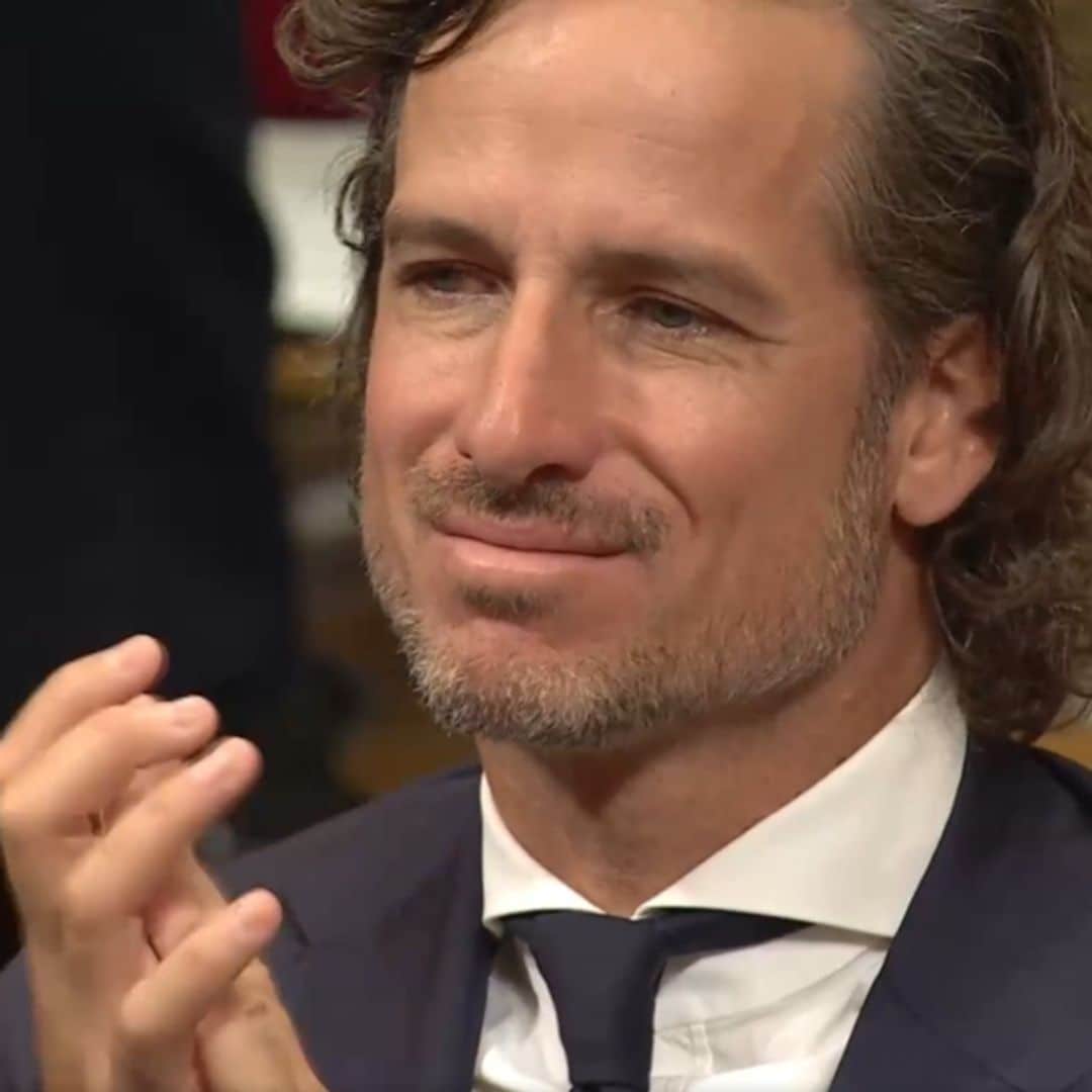 Feliciano López se emociona hasta las lágrimas con las palabras de la princesa Leonor a Serena Williams