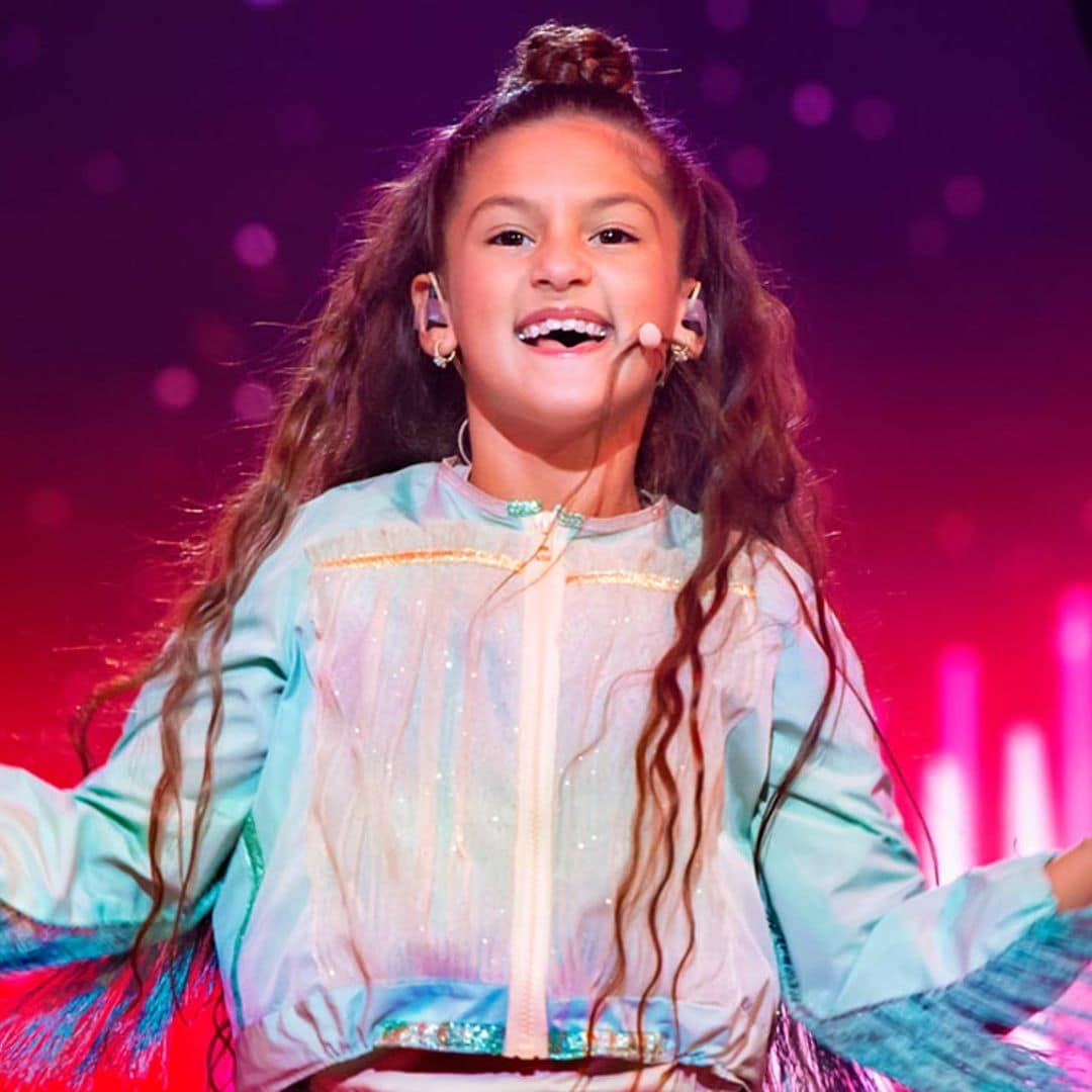 Soleá, representante española de 'Eurovisión Junior 2020', logra el tercer puesto y lo celebra con mucho flamenco