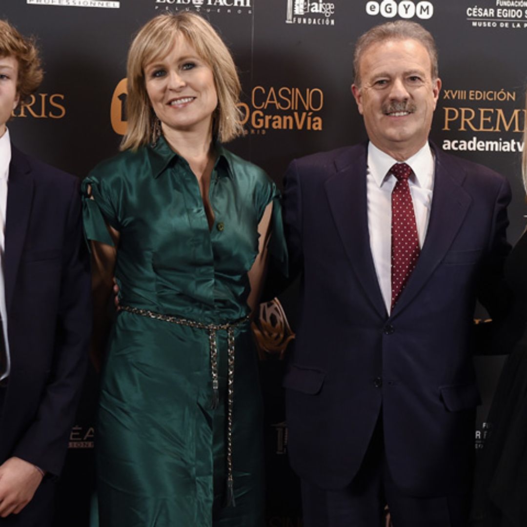 La imagen más familiar de María Rey y Manuel Campo Vidal