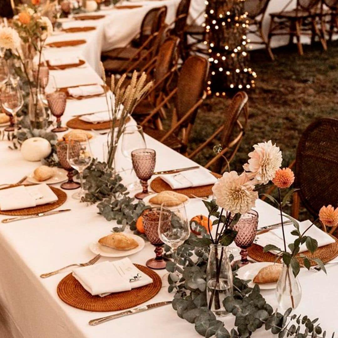 Las mejores ideas de decoración nupcial de mesas adaptadas a cada estilo de boda