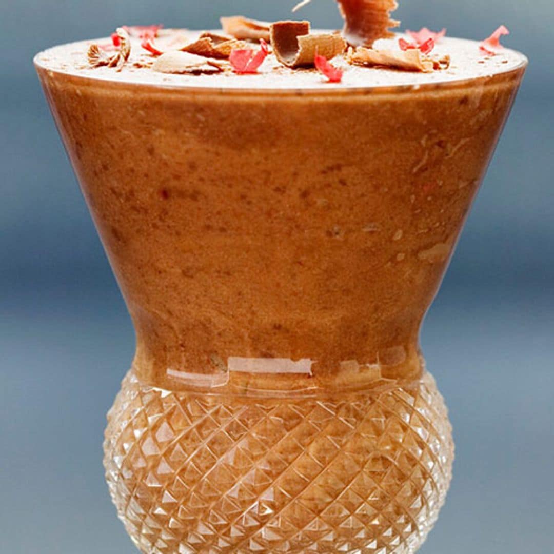 'Mousse' de chocolate y avellana