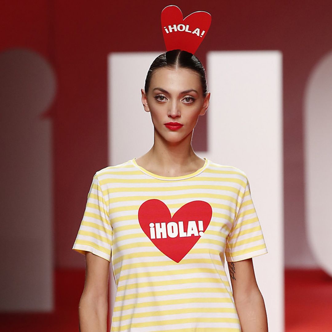 El desfile de Agatha Ruiz de la Prada, una colección sin precedentes dedicada a ¡HOLA!
