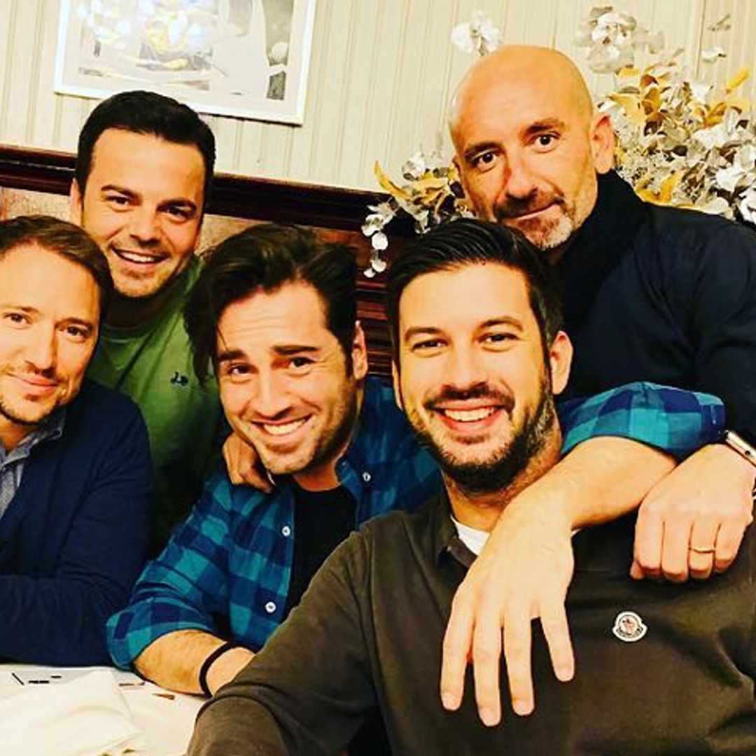 La 'maravillosa cena' de David Bustamante con sus mejores amigos y su gran amor
