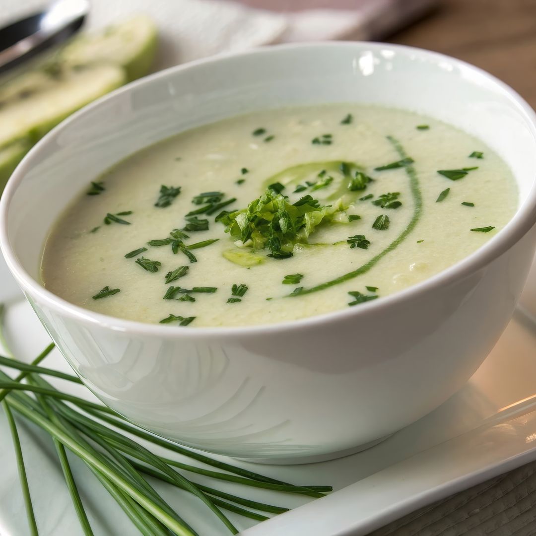 La crema de puerros fría perfecta para el verano: receta de vichyssoise tradicional