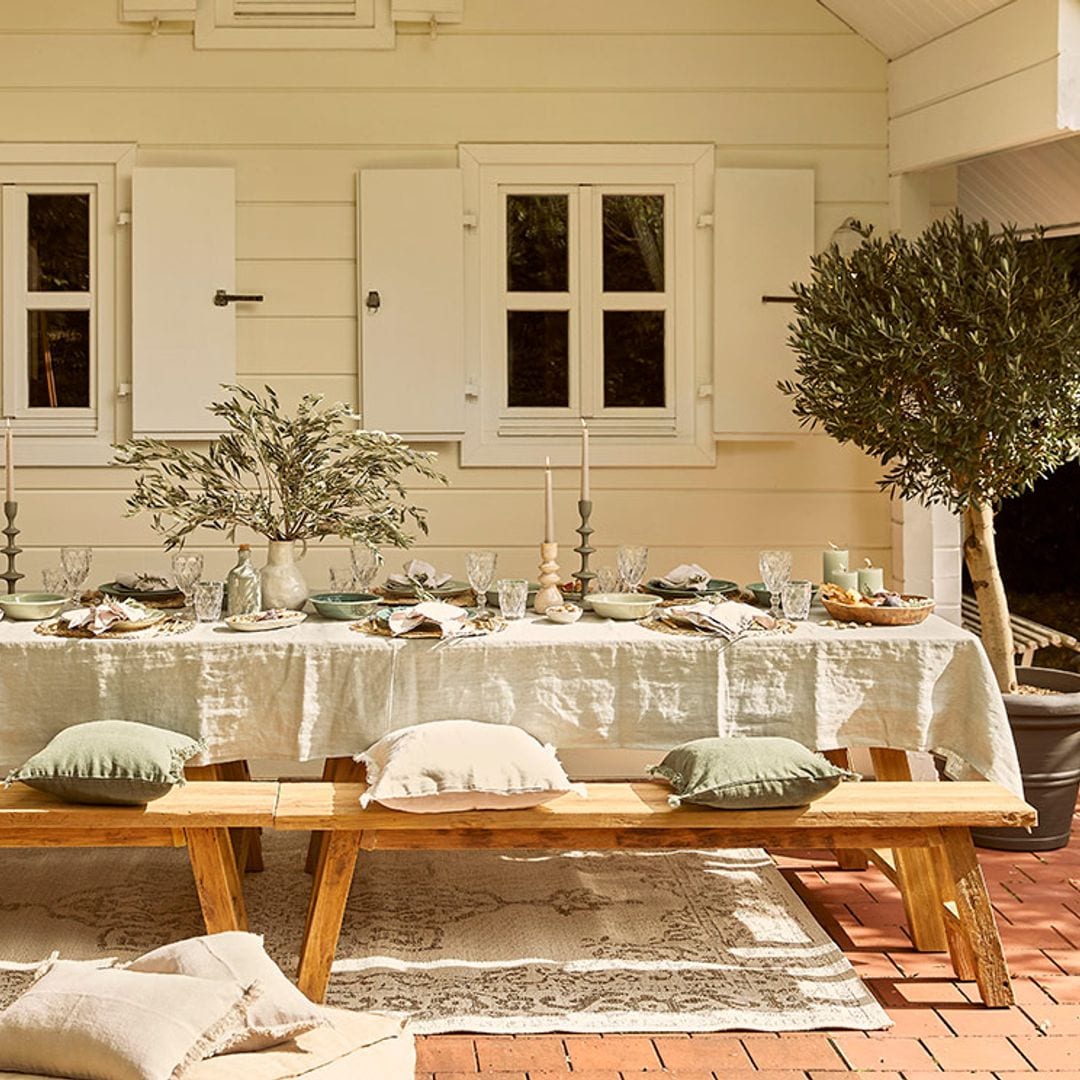 Mesas de verano: menaje, mantelería y detalles. ¡Todo para una comida perfecta!