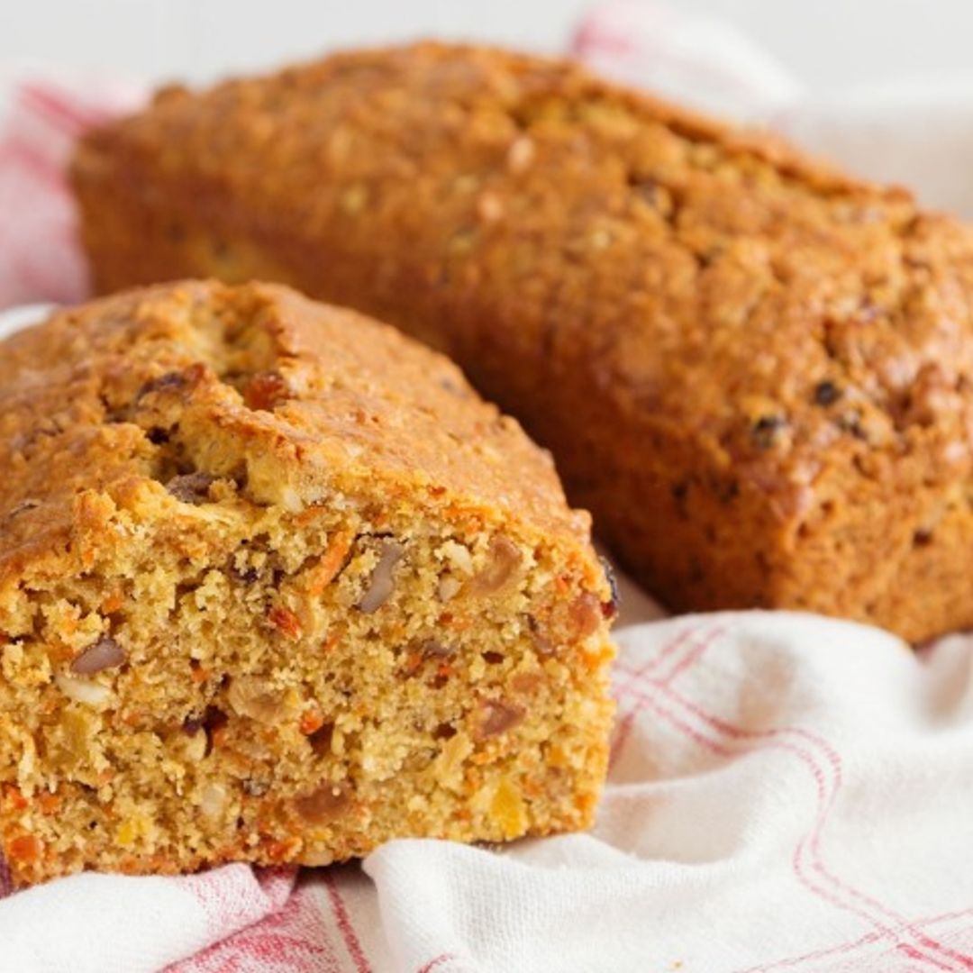 Bizcocho de zanahoria y estevia