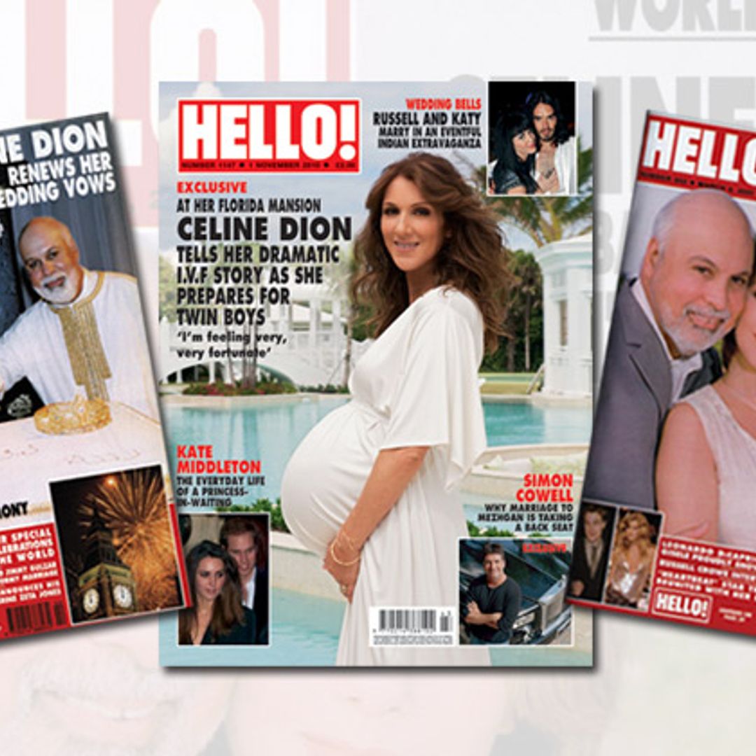 Céline Dion y René Angélil, los momentos más especiales de su vida en HELLO!