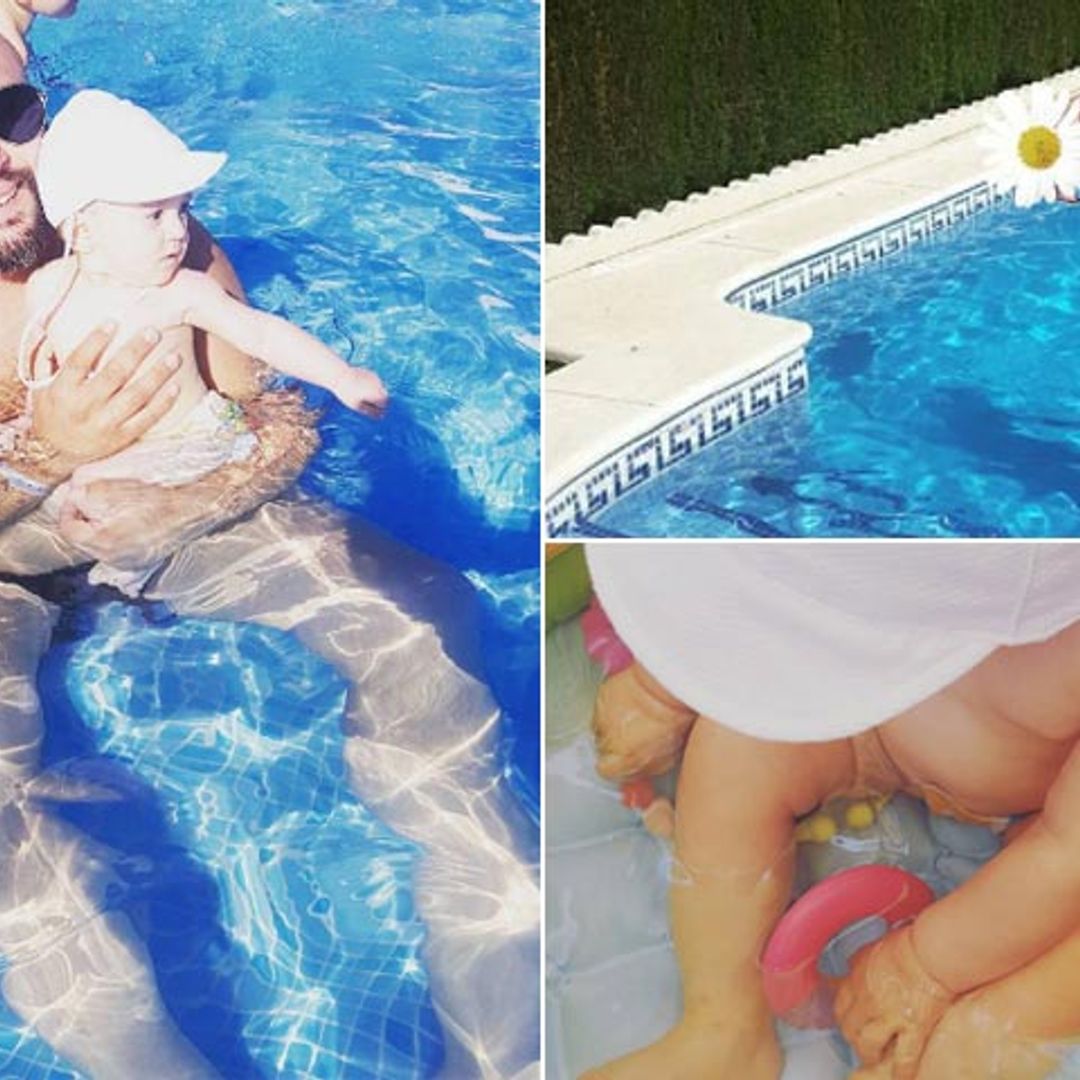 El primer baño de Kiko Rivera con su princesa