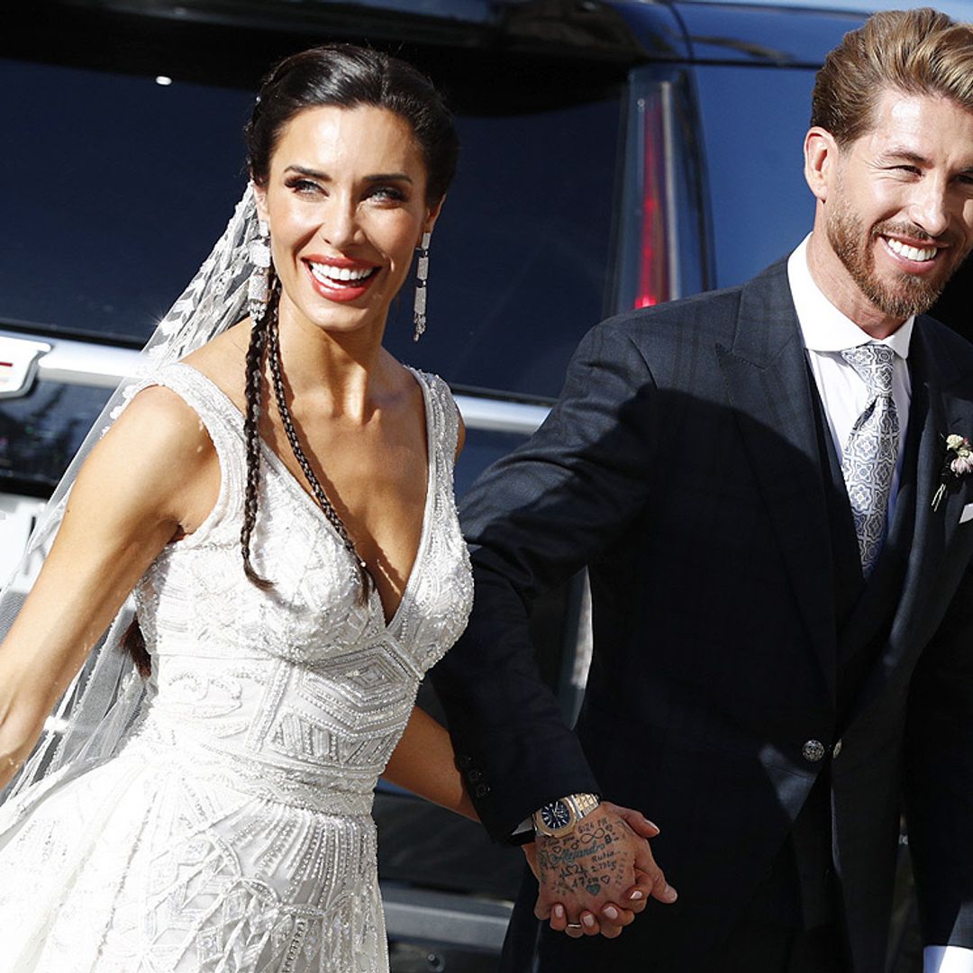 Sergio Ramos y Pilar Rubio ya son marido y mujer