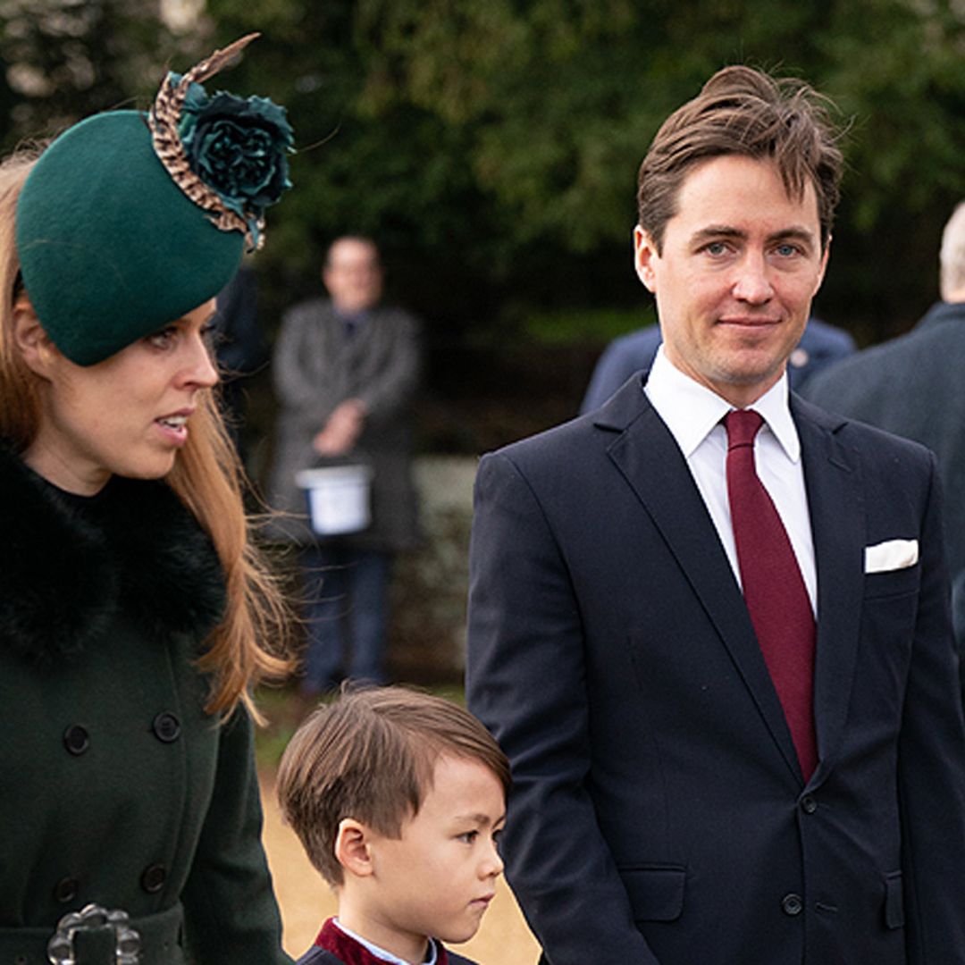 Un debut inesperado y una notable ausencia en la misa de Sandringham de la Familia real británica
