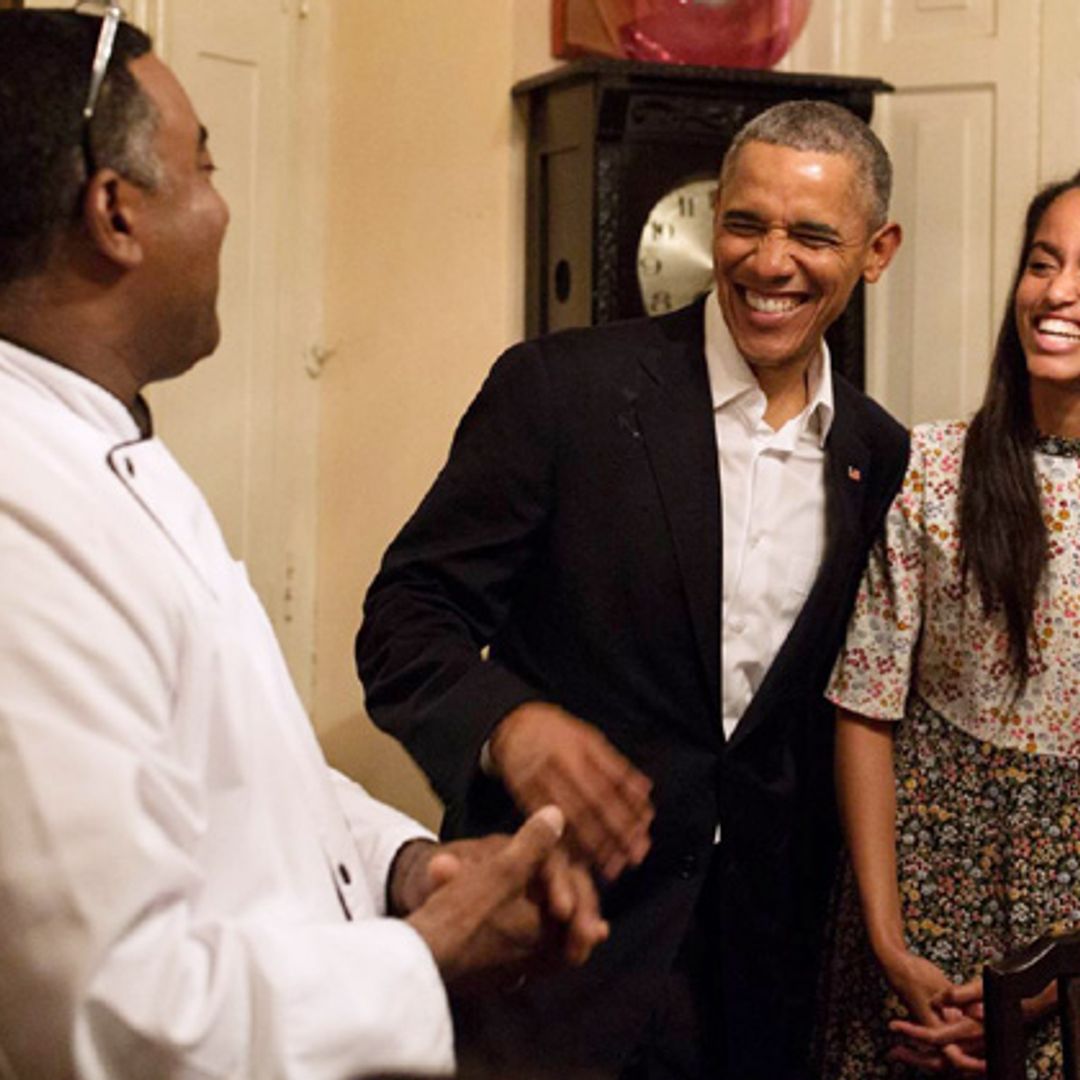 Salvado por... ¡su hija! Malia, la improvisada traductora de español de Barack Obama