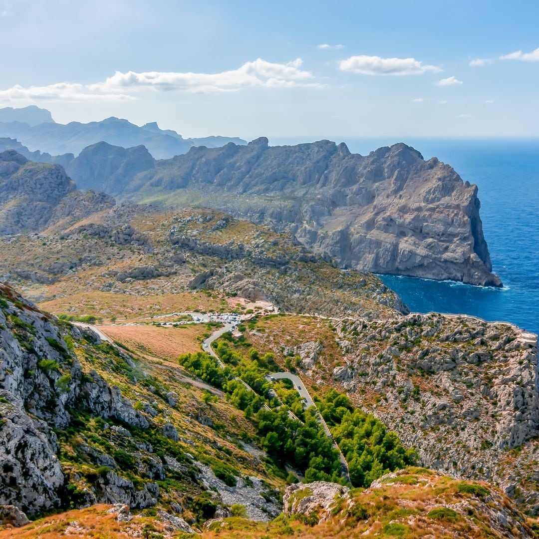 Montañas de la sierra mallorquina de Tramuntana, Mallorca
