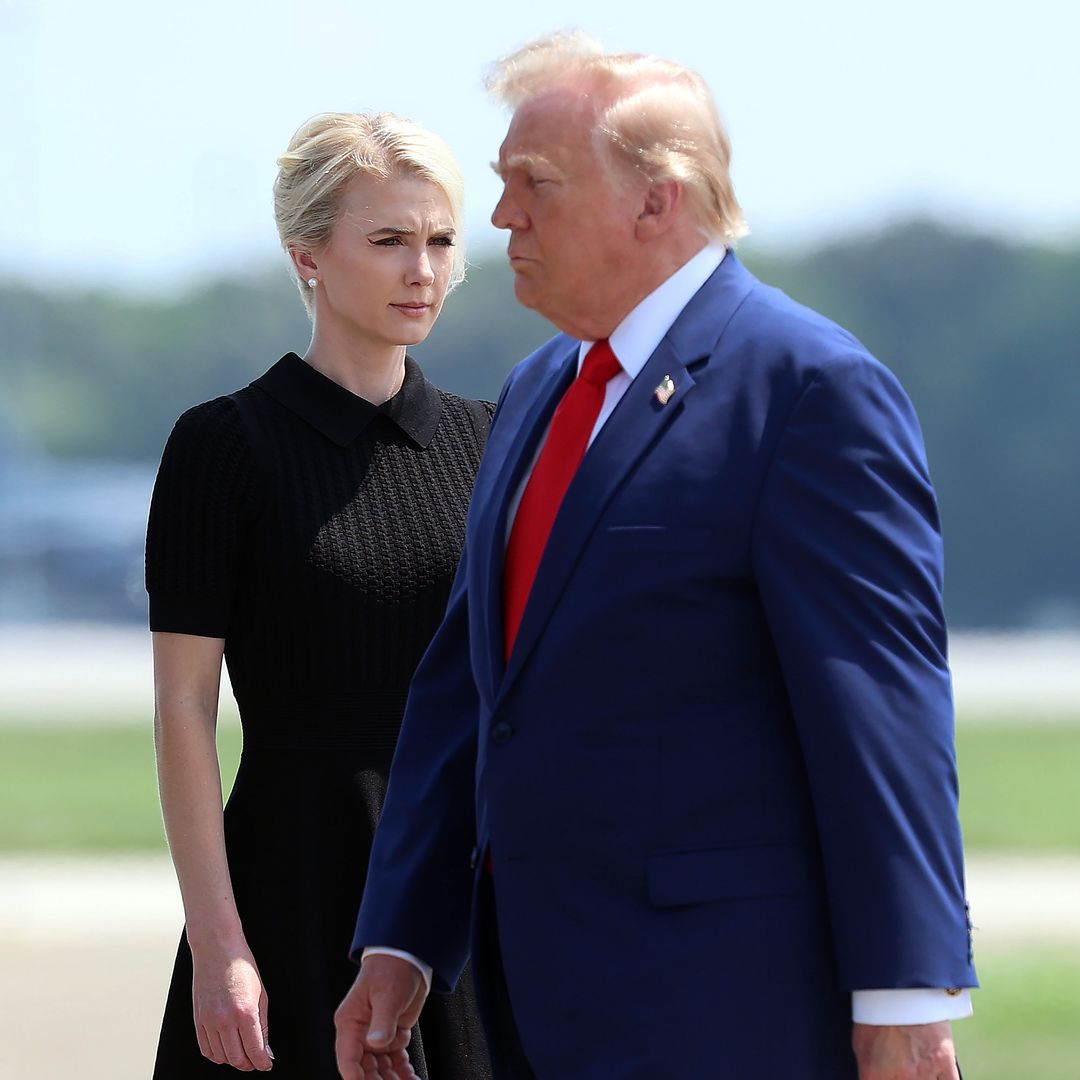 Quién es Natalie Harp, la "impresora humana" de Trump que ha desatado la polémica por su cercanía al presidente