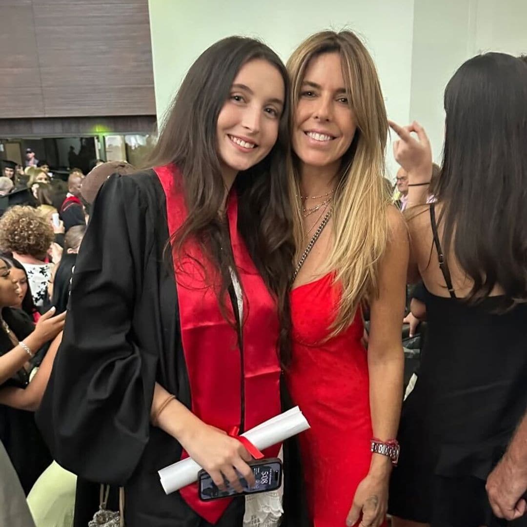 Juan Soler y Maky celebran orgullosos la graduación de su hija Mía