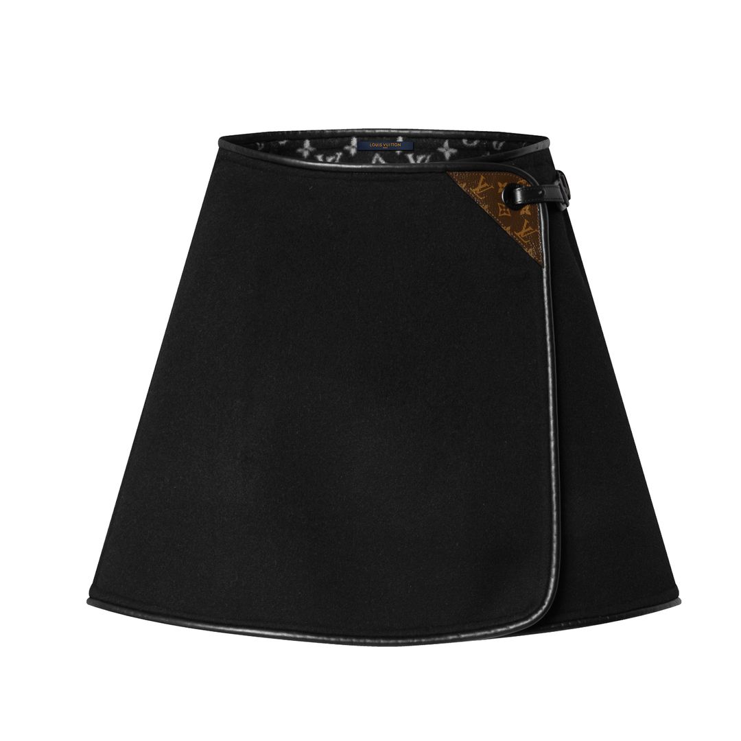 Falda mini, de Louis Vuitton