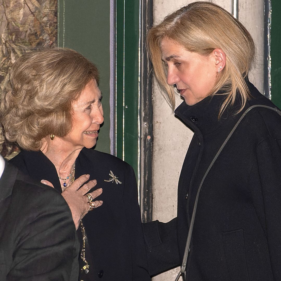 IMÁGENES EXCLUSIVAS. Las infantas Elena y Cristina, volcadas con la reina Sofía: plan secreto para tres en un momento muy difícil