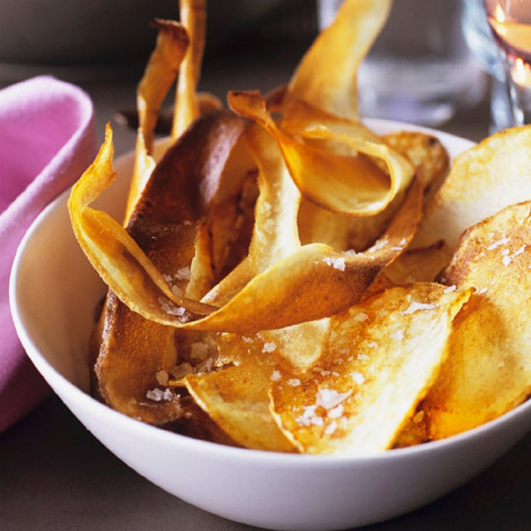 'Chips' de patata y de chirivía